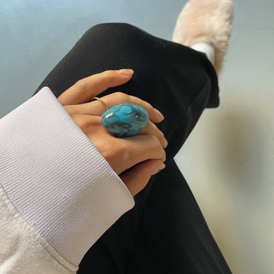 【sanrmk】 Oval Ring