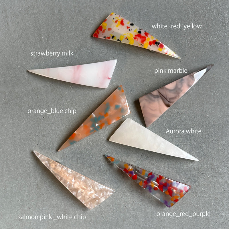 【sAn】Triangle Barrette (S)