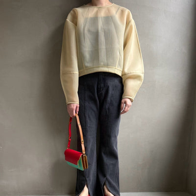 【ハモミシノオトナフク】Sheer cocoon PO