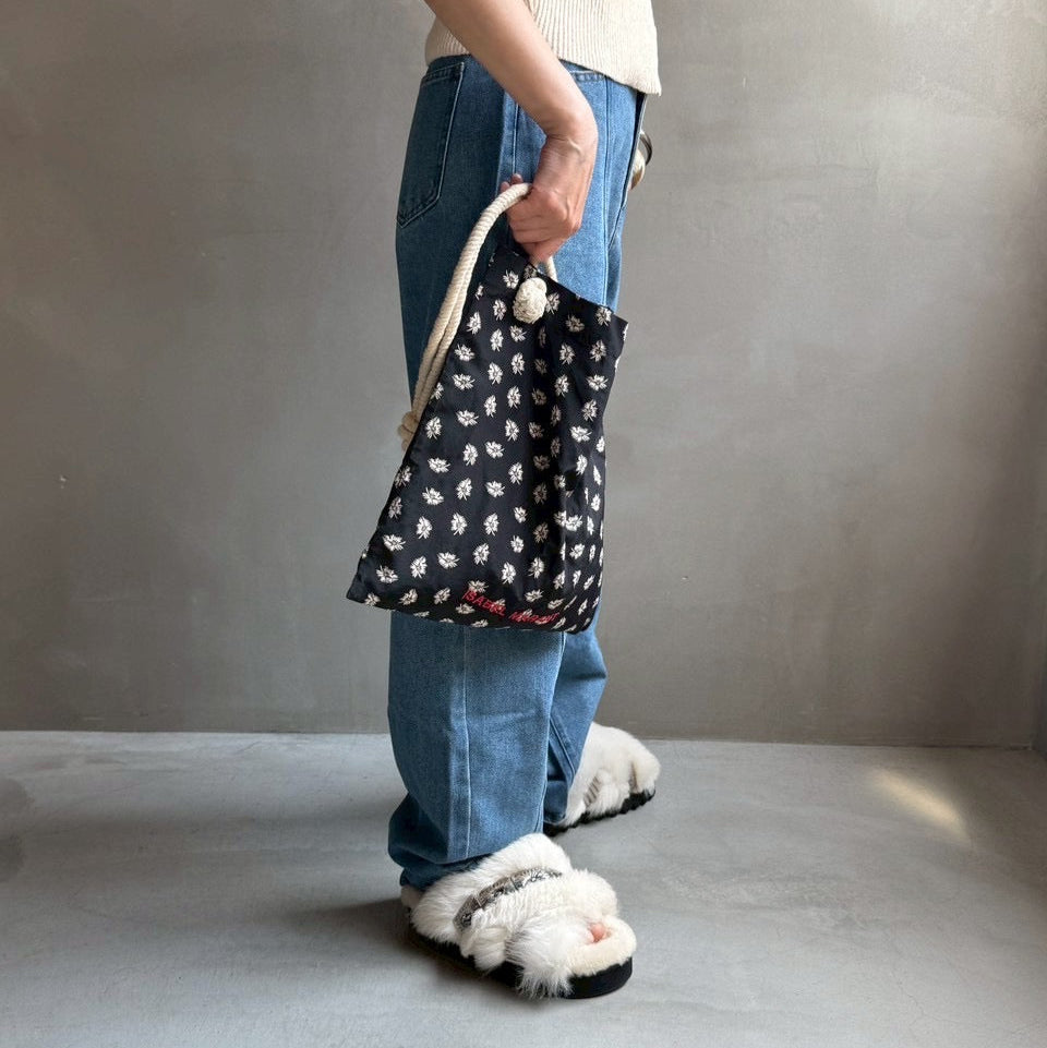 【ハモミシノオトナフク】Center-switched semiwide pants