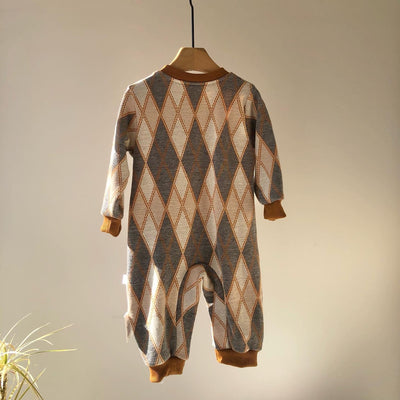 【hamomisi】Knit all in one(90cm)