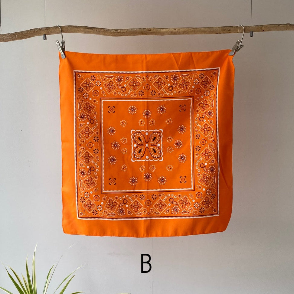 【ハモミシノオトナフク】Bandana　A~H