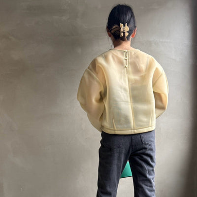 【ハモミシノオトナフク】Sheer cocoon PO