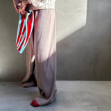 hamomisi original pleats pants [hamomisi adult clothing]