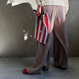 hamomisi original pleats pants [hamomisi adult clothing]