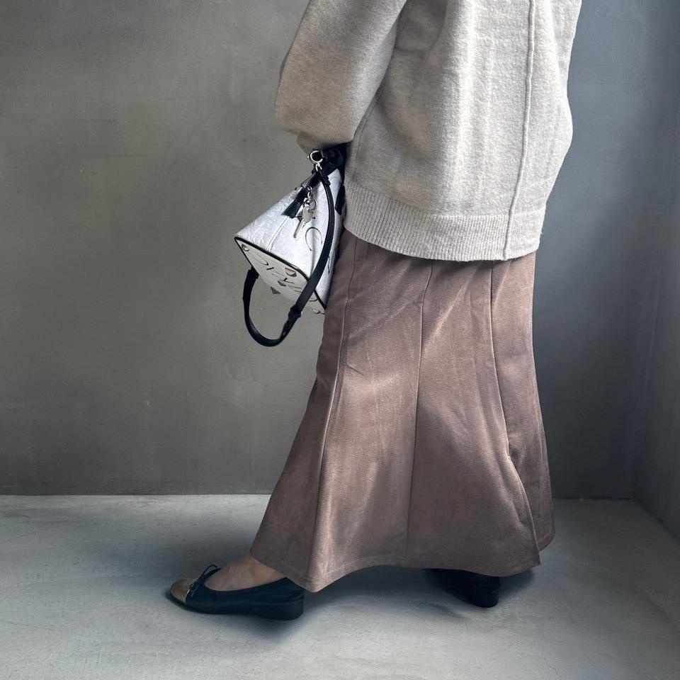 【ハモミシノオトナフク】Peach Skin Mermaid Line Skirt