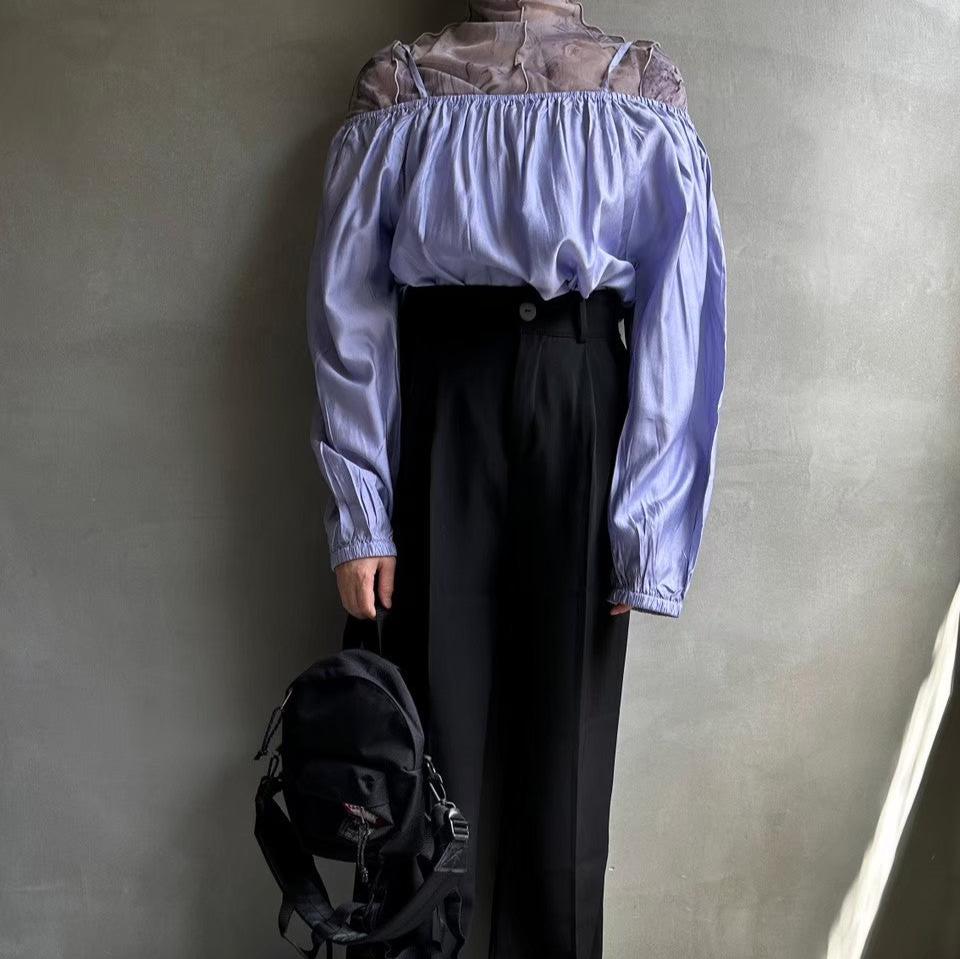 【ハモミシノオトナフク】2way bloue