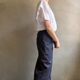 【ハモミシノオトナフク】Side frill T-shirt