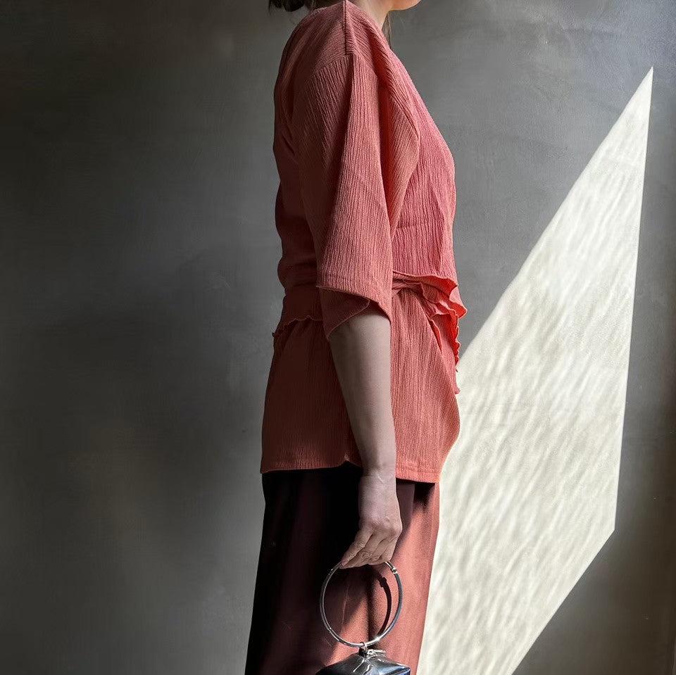 【ハモミシノオトナフク】Layered Tops