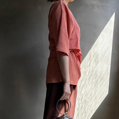 【ハモミシノオトナフク】Layered Tops