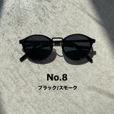 【ハモミシノオトナフク】ボストンサングラス　5~13