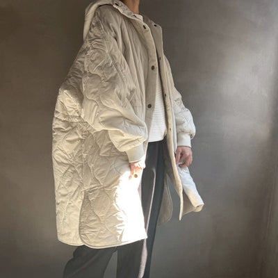 【ハモミシノオトナフク】Quilted coat