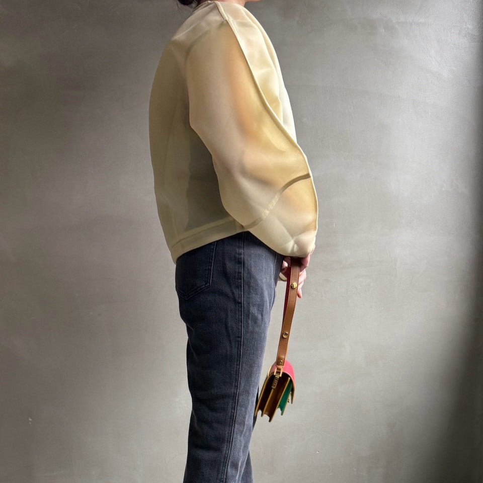 【ハモミシノオトナフク】Sheer cocoon PO