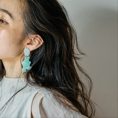 【sAn】Drip earring(ear clip)