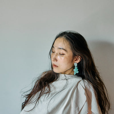 【sAn】Drip earring(ear clip)