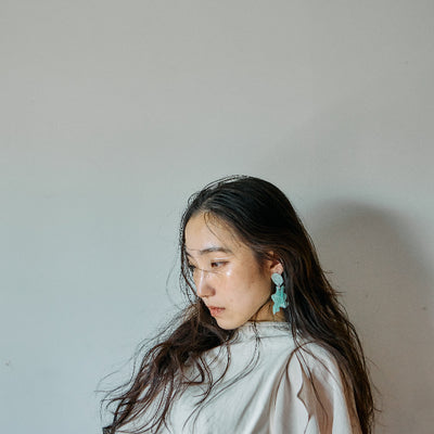 【sAn】Drip earring(ear clip)