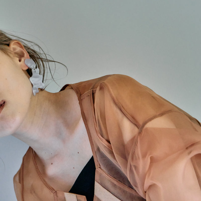 【sAn】Drip earring(ear clip)