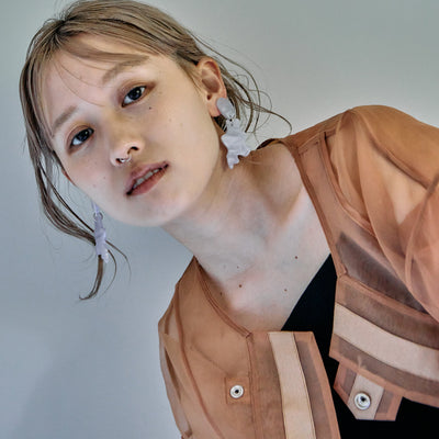 【sAn】Drip earring(ear clip)