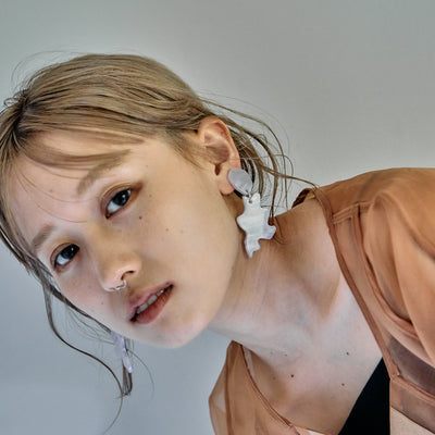 【sAn】Drip earring(ear clip)