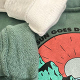 【hamomisi】SUN GOES DOWN SWEAT(110)