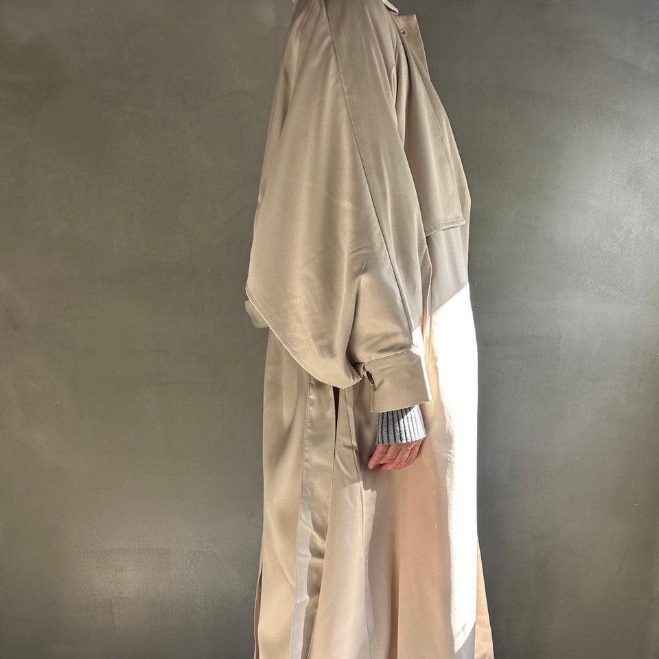 【ハモミシノオトナフク】Cape trench coat