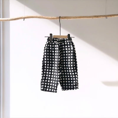 【hamomisi】Check Pants(90~110)