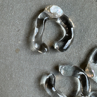 【sanrmk】 Melts 1 pearl Earcuff　　