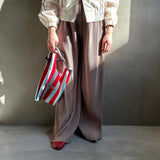 hamomisi original pleats pants [hamomisi adult clothing]