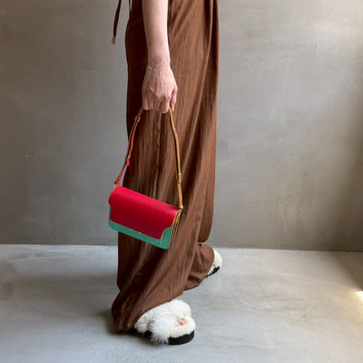 【ハモミシノオトナフク】Linen-like bustier-style salopette