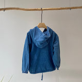 【hamomisi】Denim hooded jacket(80.90)