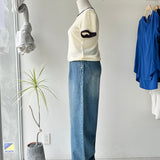 【ハモミシノオトナフク】Sheer Ringer T-Shirt