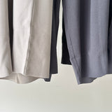 【ハモミシノオトナフク】Self-Cut Cocoon Wide Pants