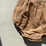 【hamomisi】Plaid overalls(73.80cm)