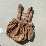 【hamomisi】Plaid overalls(73.80cm)