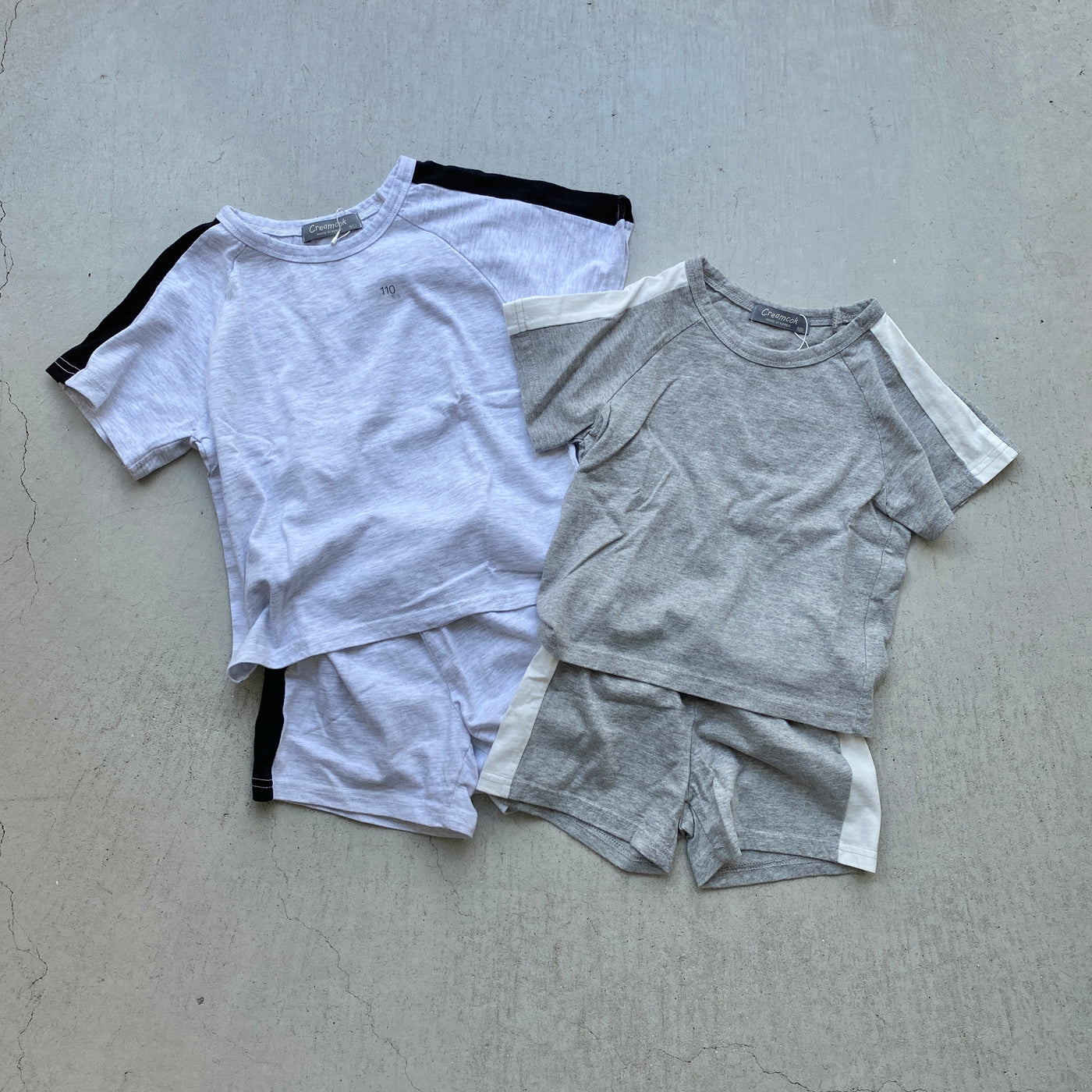 【hamomisi】Side line shorts(90~150)