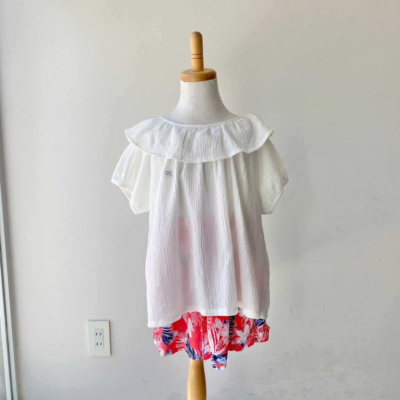 【hamomisi】Frill tops set(100~130)