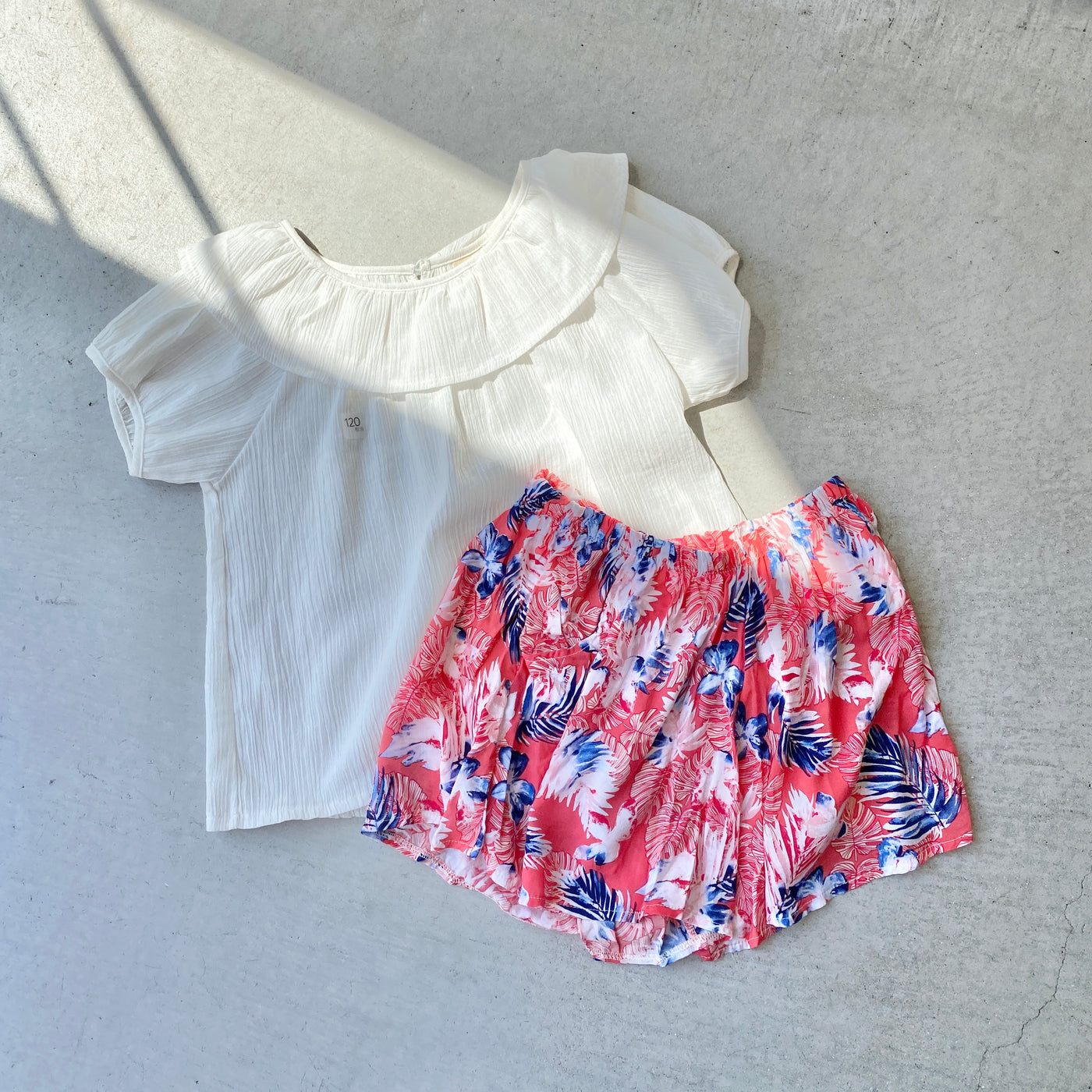 【hamomisi】Frill tops set(100~130)