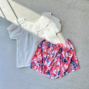 【hamomisi】Frill tops set(100~130)