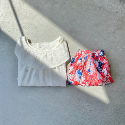 【hamomisi】Frill tops set(100~130)