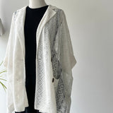 【ハモミシノオトナフク】Raschel Lace Dolman Tailored Jacket