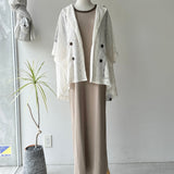 【ハモミシノオトナフク】Raschel Lace Dolman Tailored Jacket