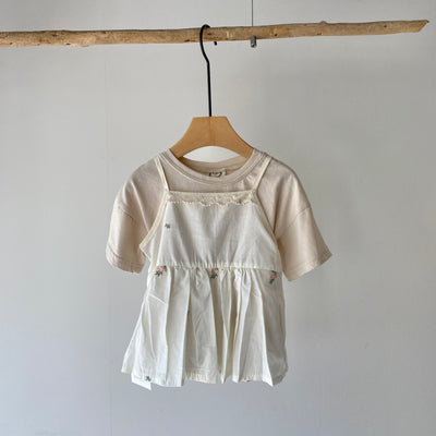 【hamomisi】Floral sling tops(70cm)