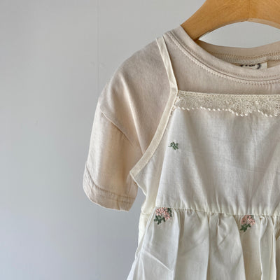 【hamomisi】Floral sling tops(70cm)