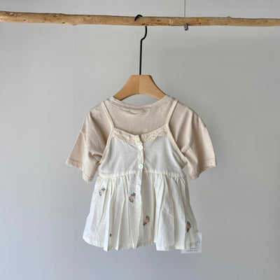 【hamomisi】Floral sling tops(70cm)