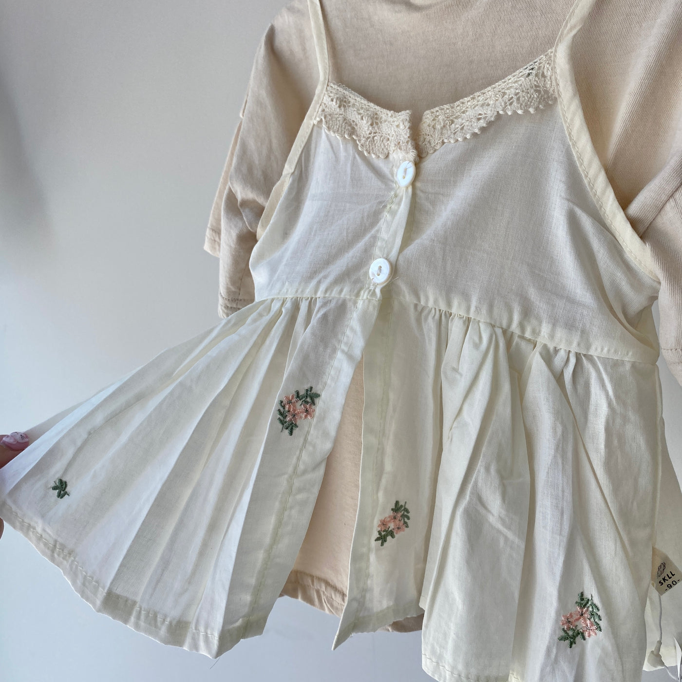 【hamomisi】Floral sling tops(70cm)