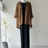 【ハモミシノオトナフク】Raschel Lace Dolman Tailored Jacket