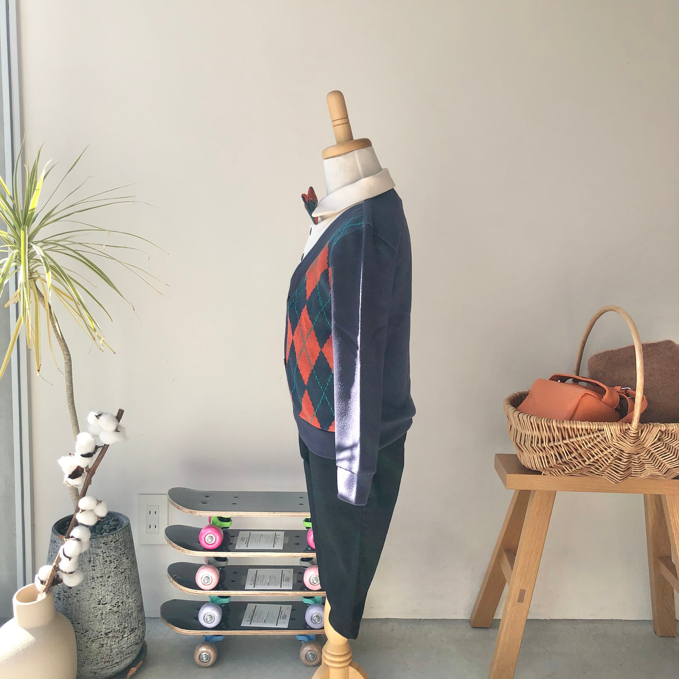 【hamomisi】Formal shirt (80~140)