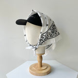【ハモミシノオトナフク】 Paisley Bandana　