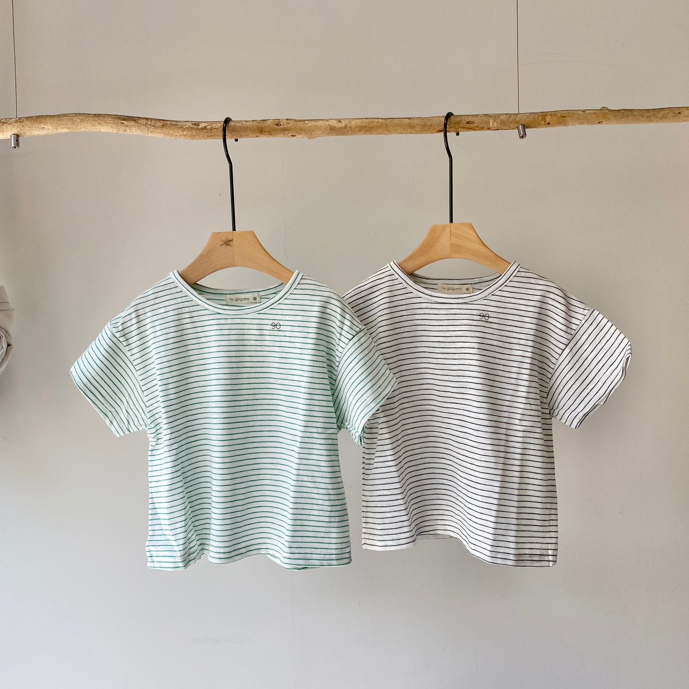 【hamomisi】Border T-shirt(90~120)