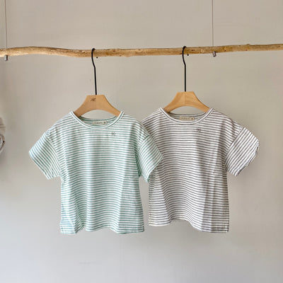 【hamomisi】Border T-shirt(90~120)